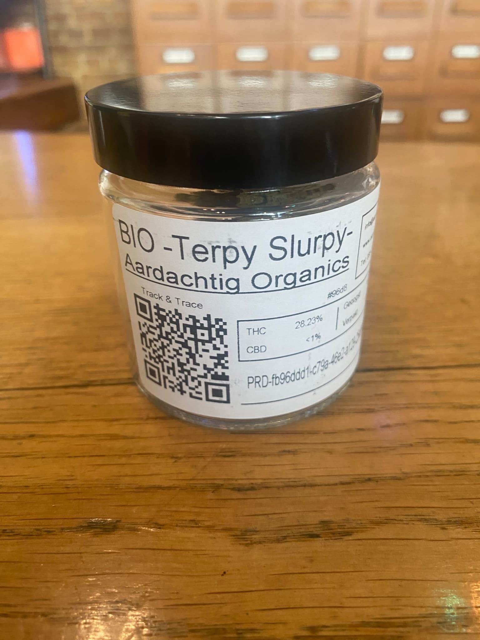 BIO Terpy Slurpy wiet experiment packaging โ Aardachtig