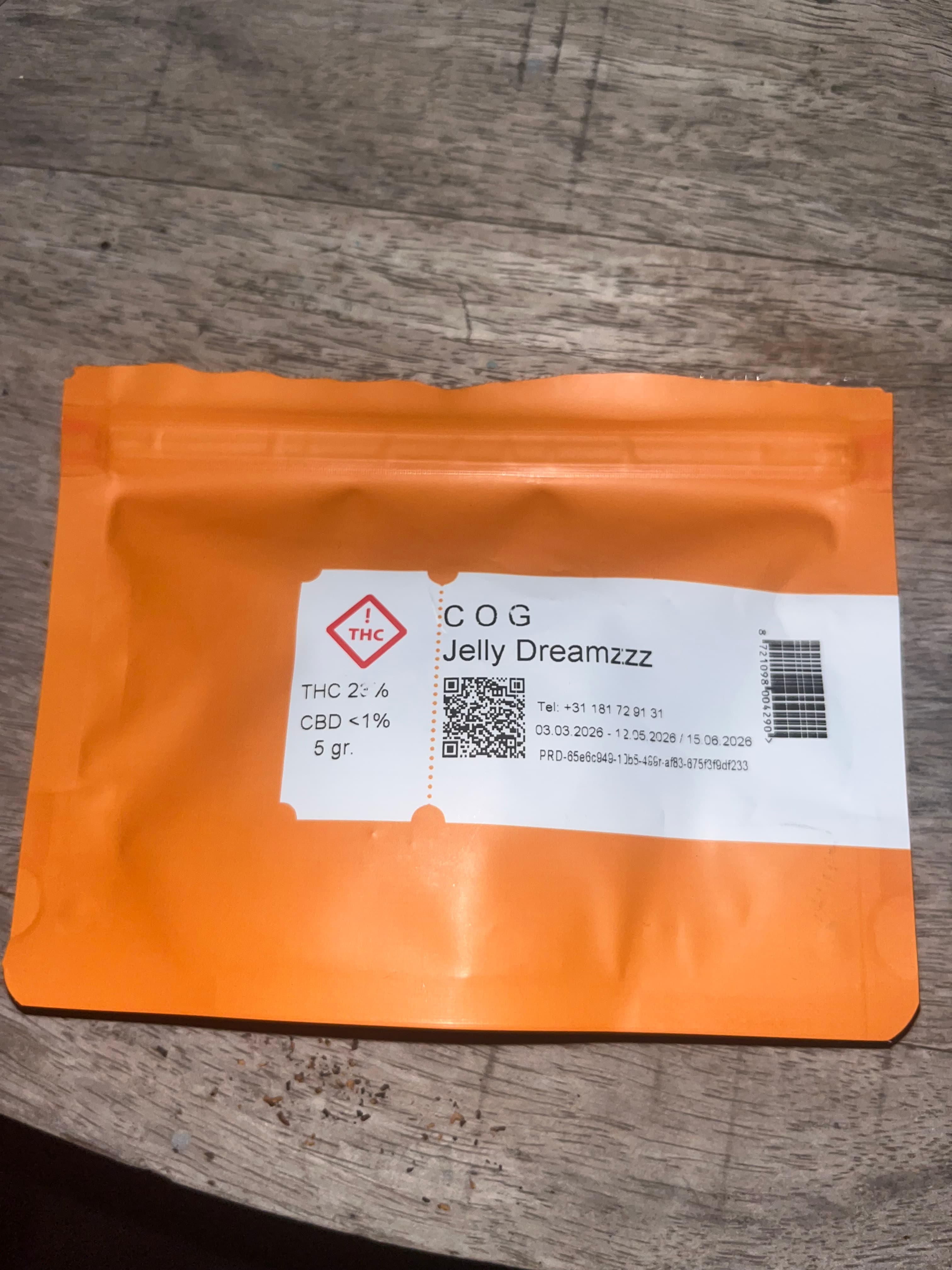Jelly Dreamzzz wiet experiment packaging โ Canadelaar