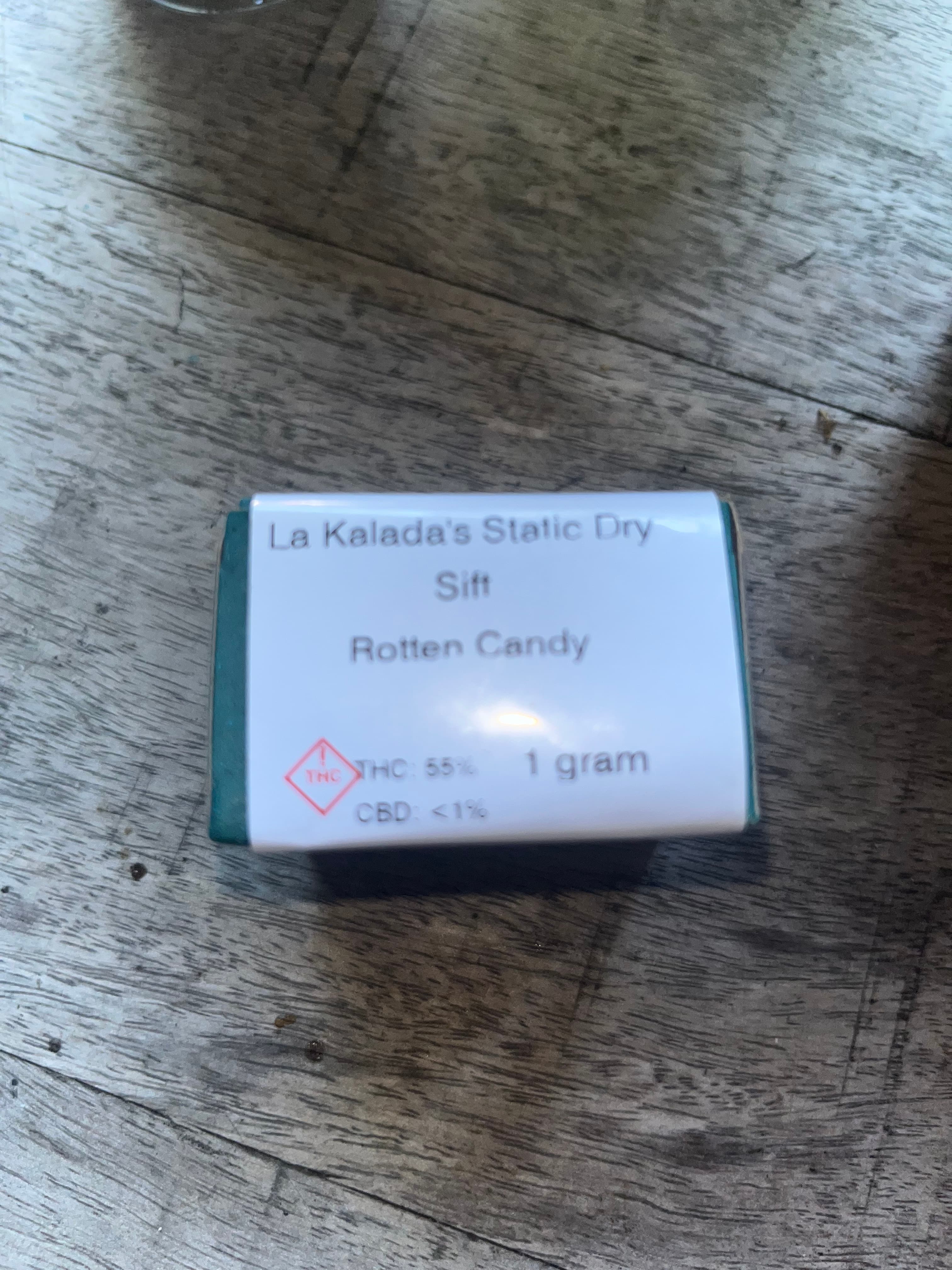 Rotten Candy (hasj) wiet experiment packaging โ Q Farms